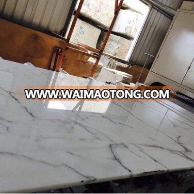 Wholesale Popular high quality italian calacatta white marble slabs